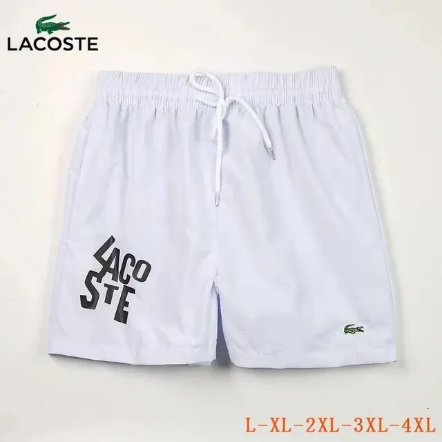 Lacoste Logo Shorts Bold Logo Print