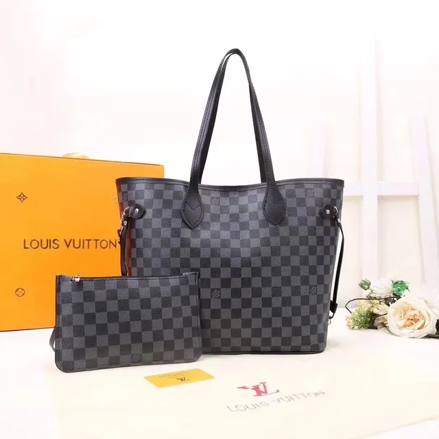 Louis Vuitton Neverfull MM Damier Graphite