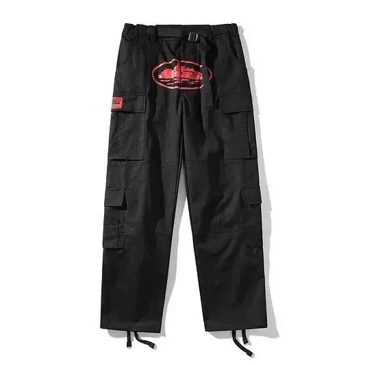 Cargo Pants Red Graphic