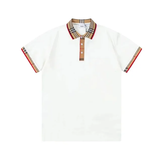 Burberry Polo Shirt Check Trim