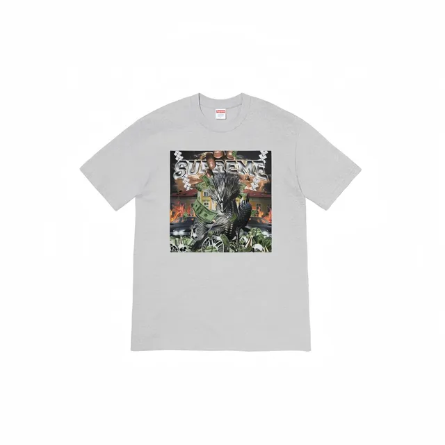 Supreme Graphic Tee Money Monster Print