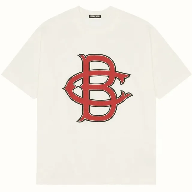 Cole Buxton Logo Tee Red Monogram