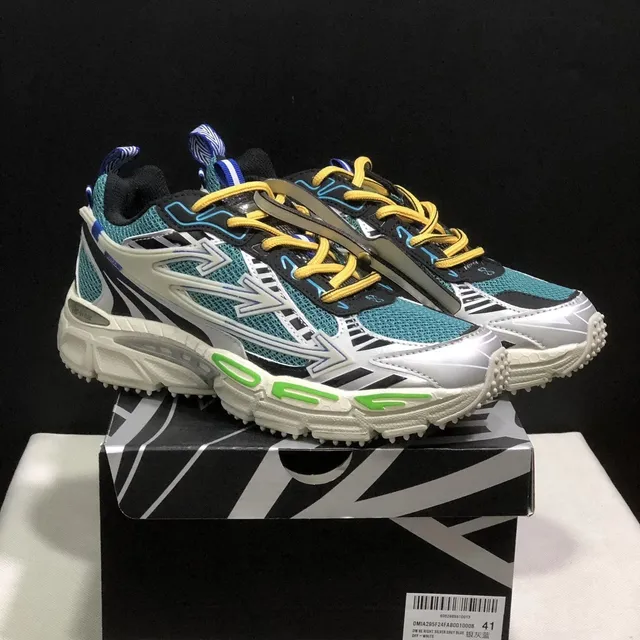 Off-White Runner Silver Grey Blue
