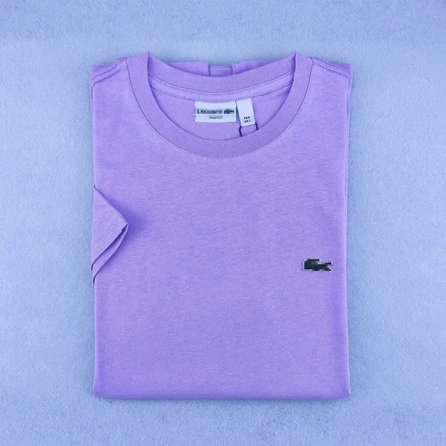 Lacoste Crew Neck T-Shirt Crocodile Logo