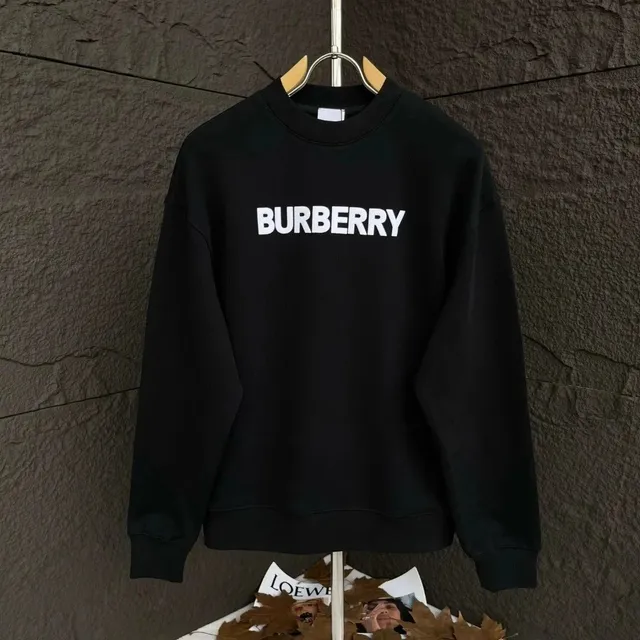 Burberry Crewneck Sweatshirt Logo Print