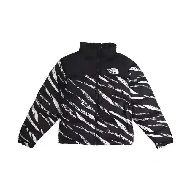 The North Face Nuptse Jacket Zebra Print
