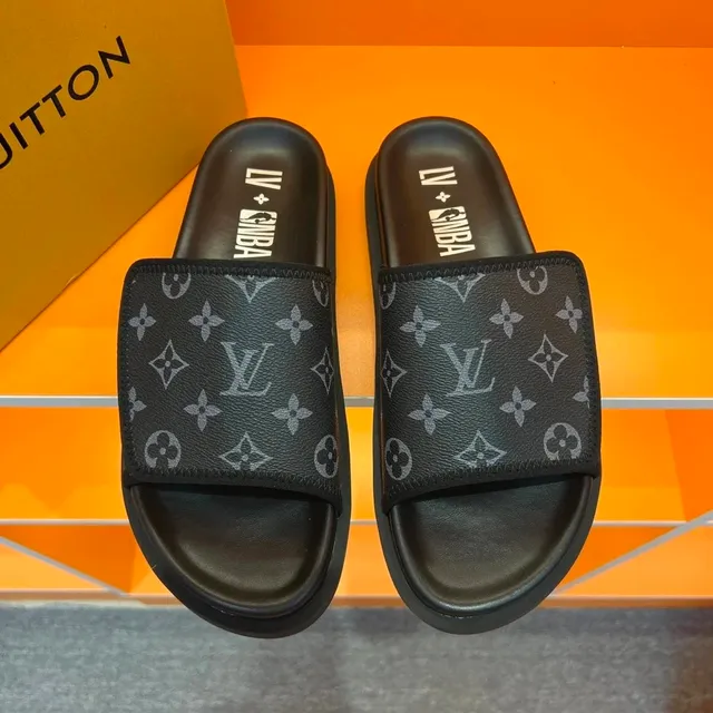 Louis Vuitton × NBA Slide Sandal