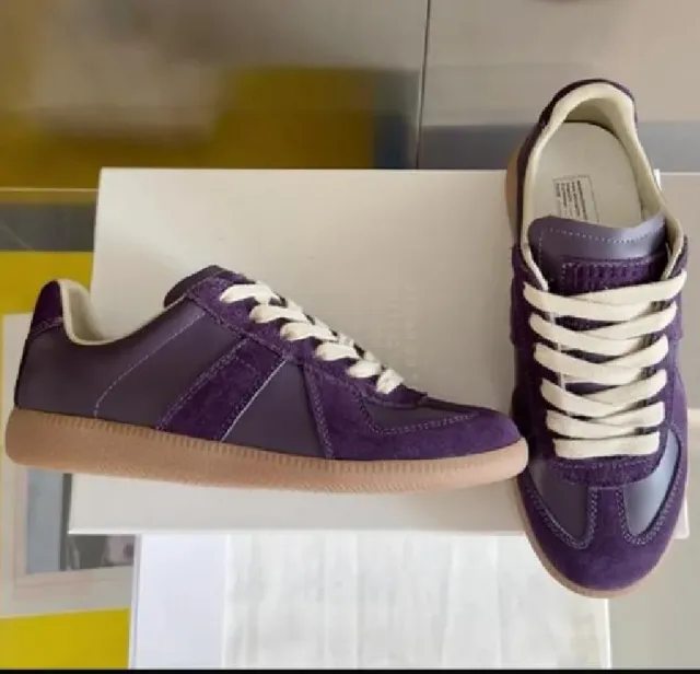 Maison Margiela Future Sneaker Purple Suede