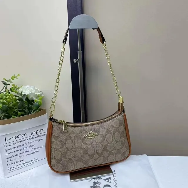 Coach Shoulder Bag GG Monogram Canvas
