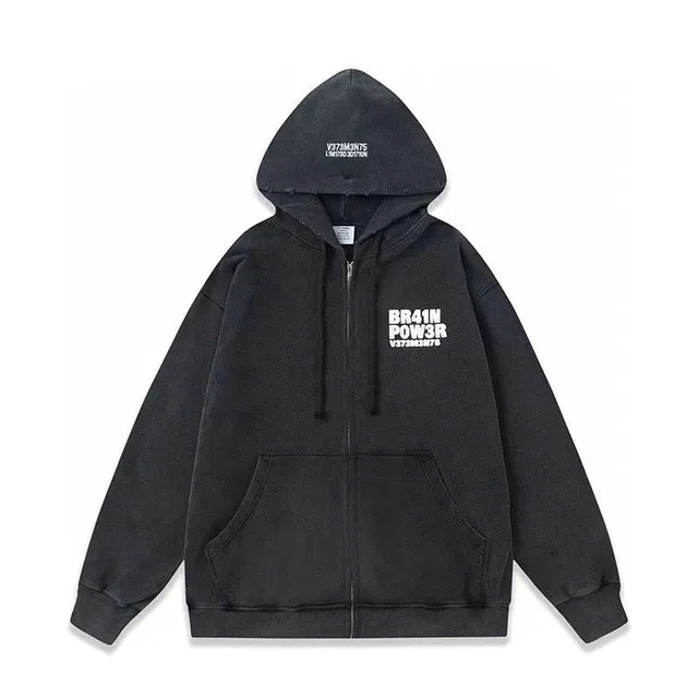 Broken Planet Zip-Up Hoodie BR41N POW3R