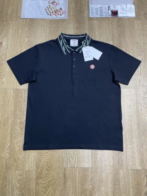 Casablanca Polo Shirt Contrast Collar