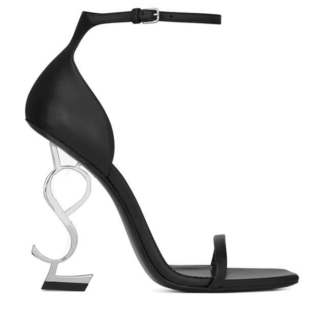 Saint Laurent Opium Heel YSL Logo Heel