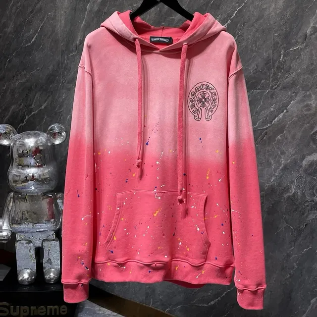 Chrome Hearts Hoodie Splatter Print