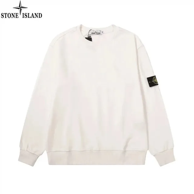 Stone Island Crewneck Sweatshirt Off-White