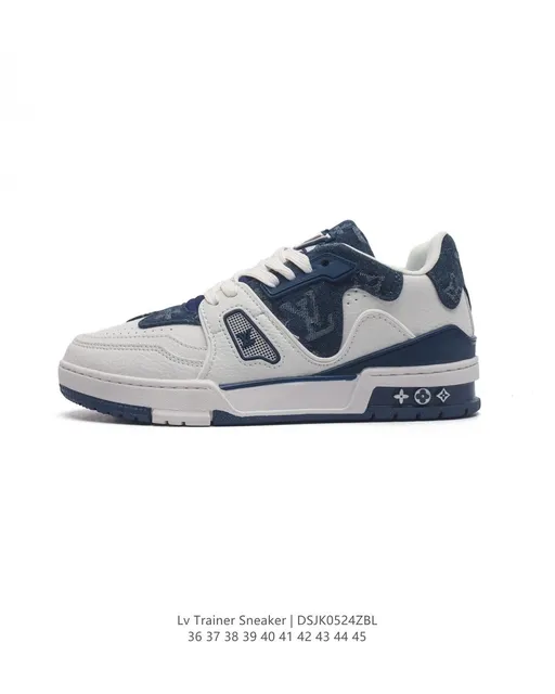 Louis Vuitton LV Trainer Monogram Denim
