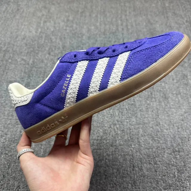 Adidas Gazelle Purple White Gum