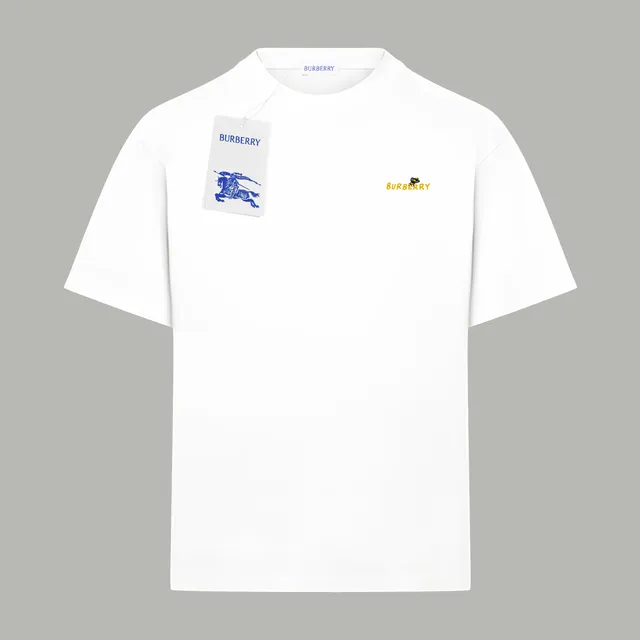 Burberry Equestrian Knight T-Shirt Embroidered Logo