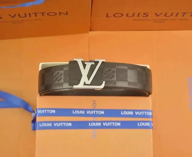 Louis Vuitton LV Belt Damier Graphite