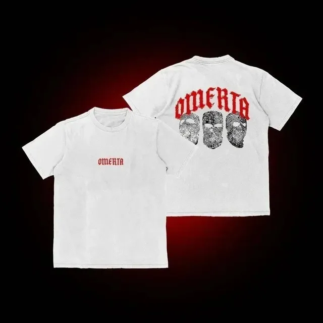 Omerta T-Shirt Fingerprint Graphic