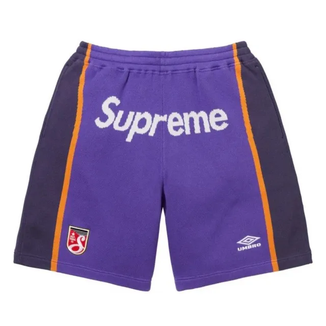 Supreme Track Shorts Umbro Collaboration