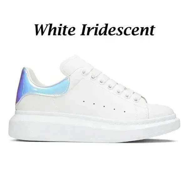 Alexander McQueen Oversized Sneaker White Iridescent