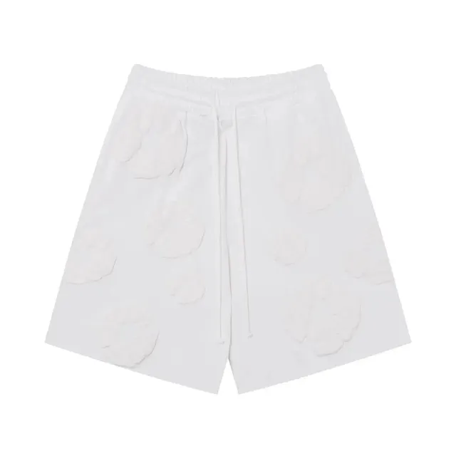 Denim Tears Embroidered Shorts Cloud Motif