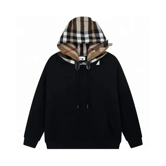 Burberry Hooded Sweatshirt Checkered Lining
