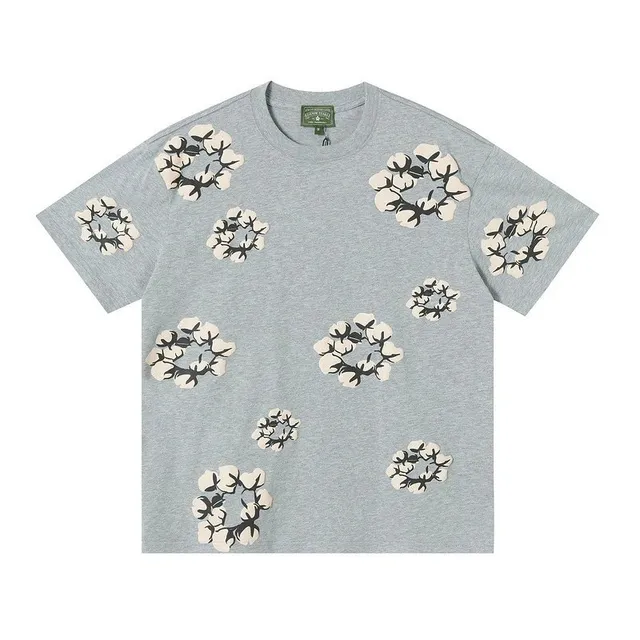 Comme des Garçons Cotton Flower Tee Embroidered Cotton Floral