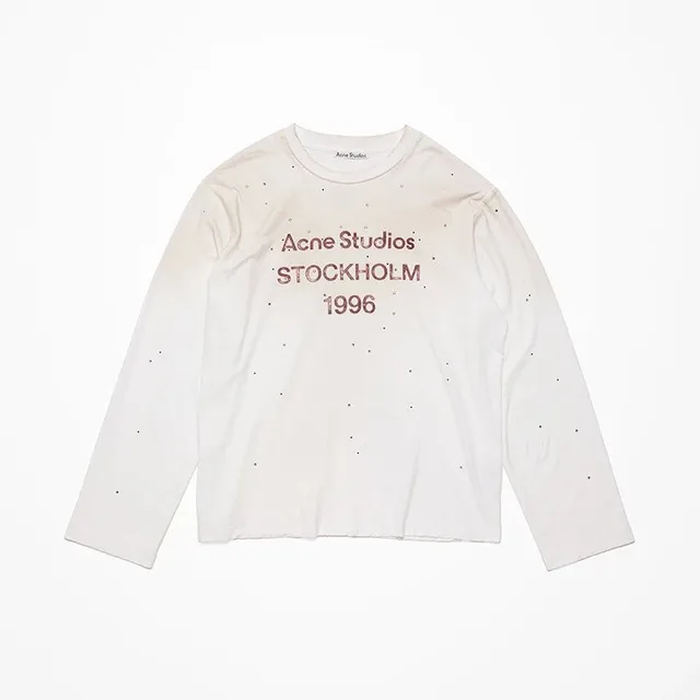 Acne Studios Long-Sleeve Tee Stockholm 1996 Print