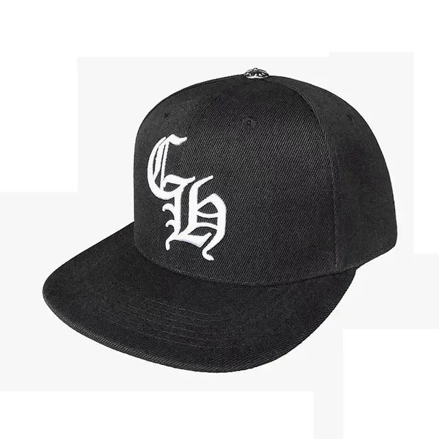 Chrome Hearts Snapback Cap Gothic Logo
