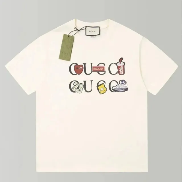 Gucci × Corteiz Graphic T-Shirt IMSO LAZY Print