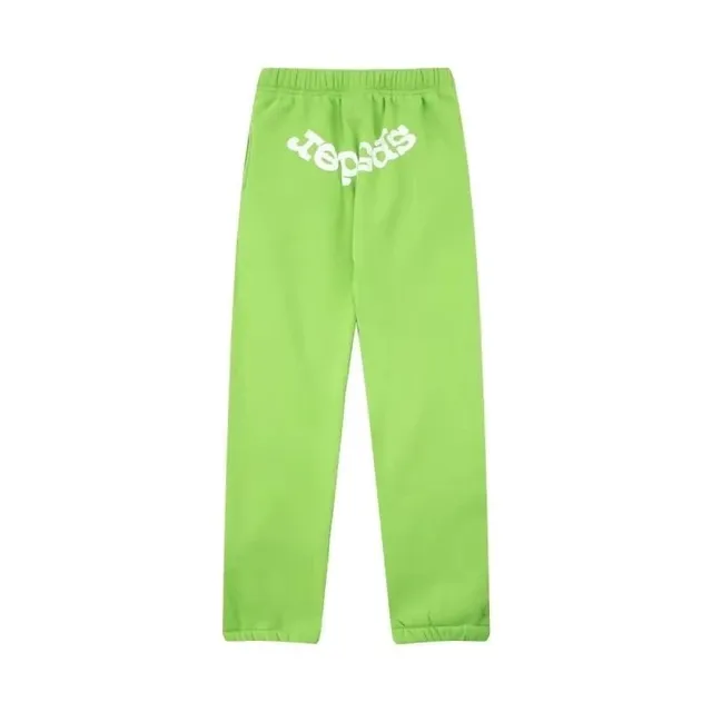 Sp5der Track Pants Logo Print