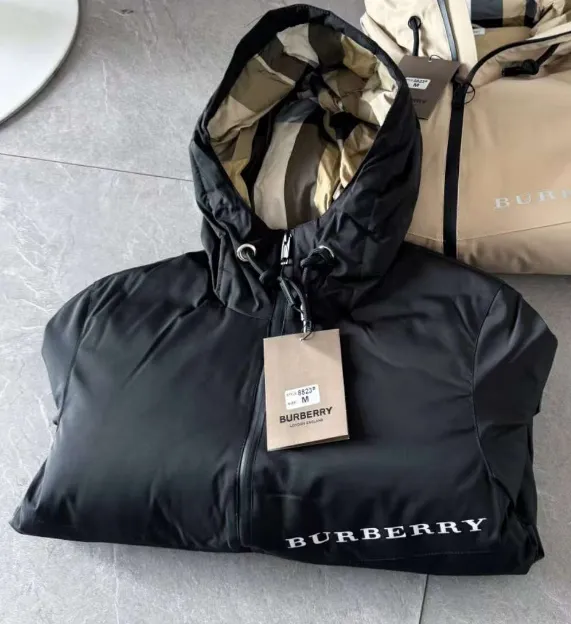 Burberry Hooded Puffer Jacket