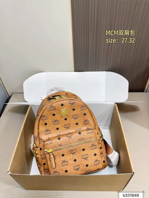 MCM Mini Backpack Visetos Monogram