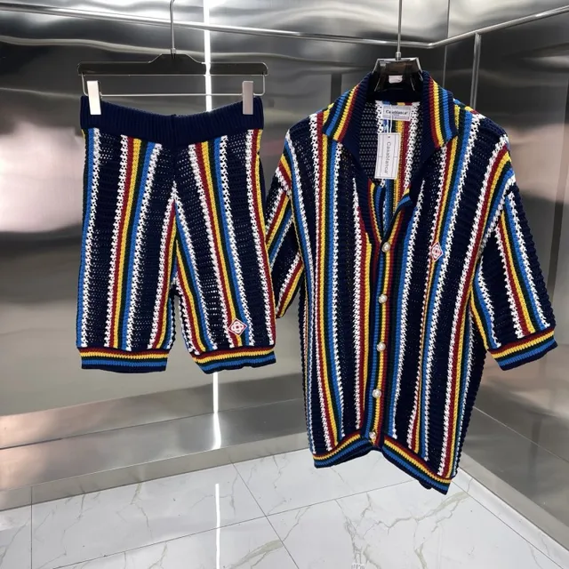Maison Margiela Knit Set Multicolor Striped