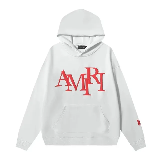 Amiri Hoodie Logo Embroidered