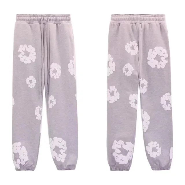 Denim Tears Jogger Scrunched Flower Print