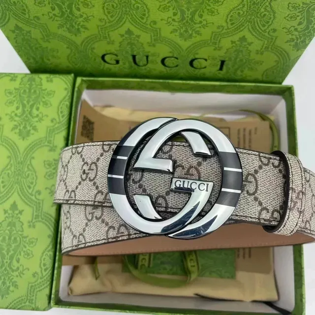 Gucci Horsebit 1955 Belt GG Supreme Canvas