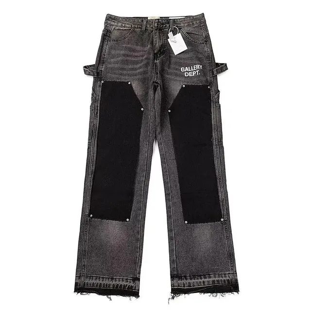 Gallery Dept. Patchwork Jeans Black Panel