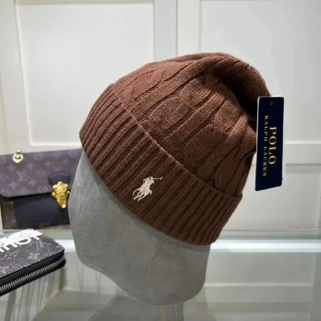Polo Ralph Lauren Cable Knit Beanie Embroidered Pony