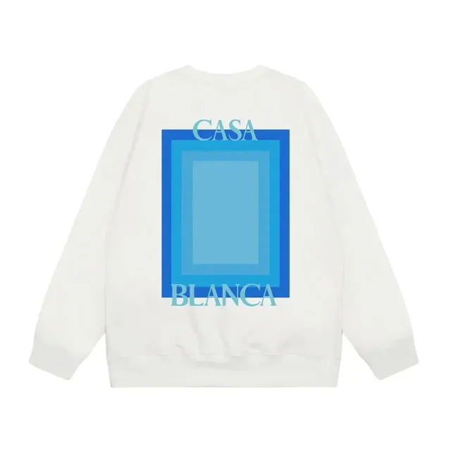 Casablanca Casa Blanca Sweatshirt Blue Gradient Logo