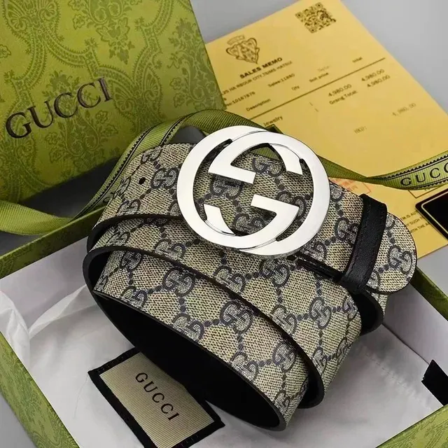 Gucci GG Marmont Belt Ouroboros Buckle