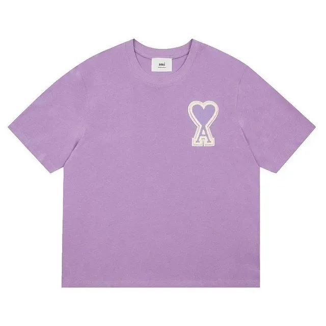 AMI Paris t shirts Heart Logo