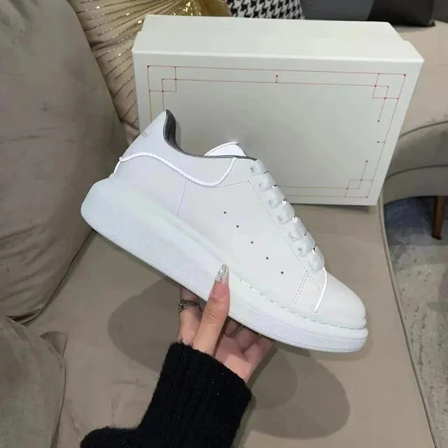 Alexander McQueen Oversized Sneaker Triple White