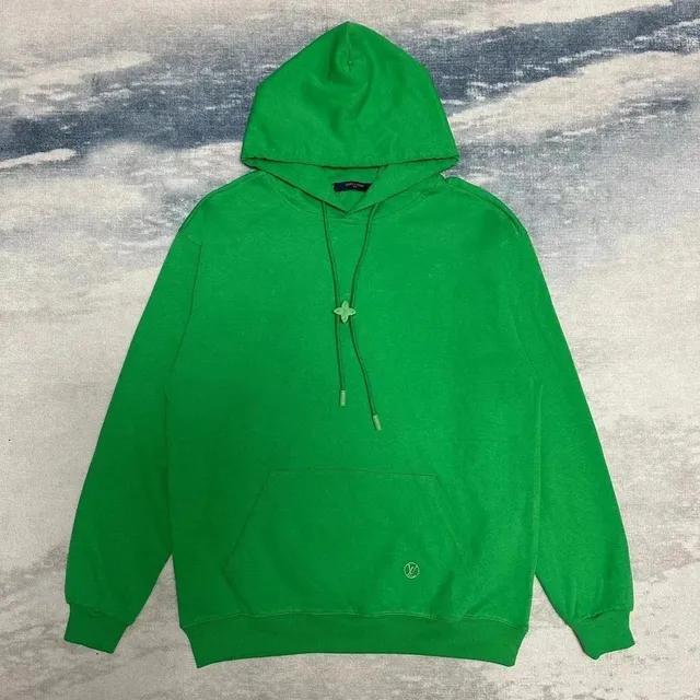 Louis Vuitton Hooded Sweatshirt Monogram Embroidery