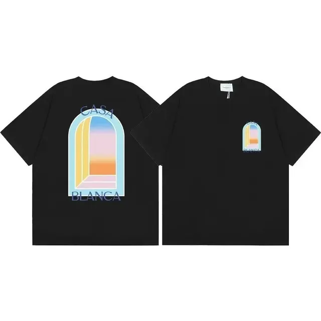 Casablanca T-Shirt Casa Blanca Arch Print