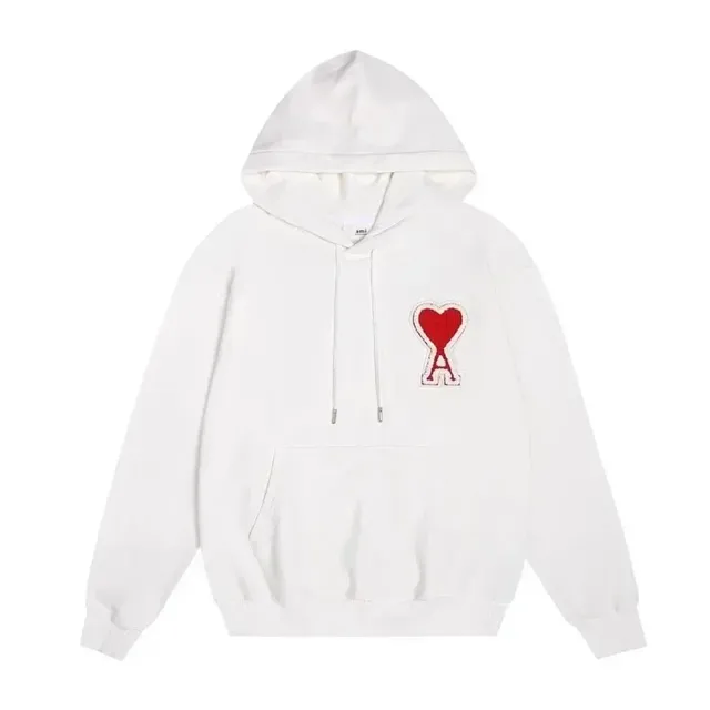 Off-White Heart Hoodie Red Heart Logo