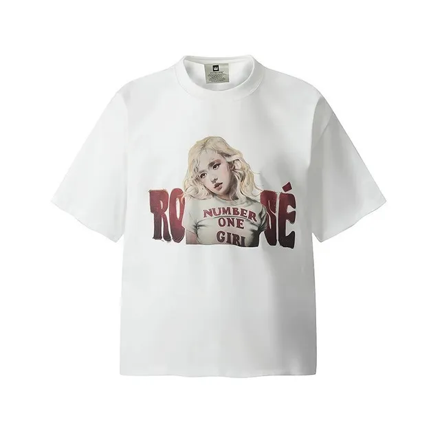 Wales Bonner Graphic Tee Rosé Print
