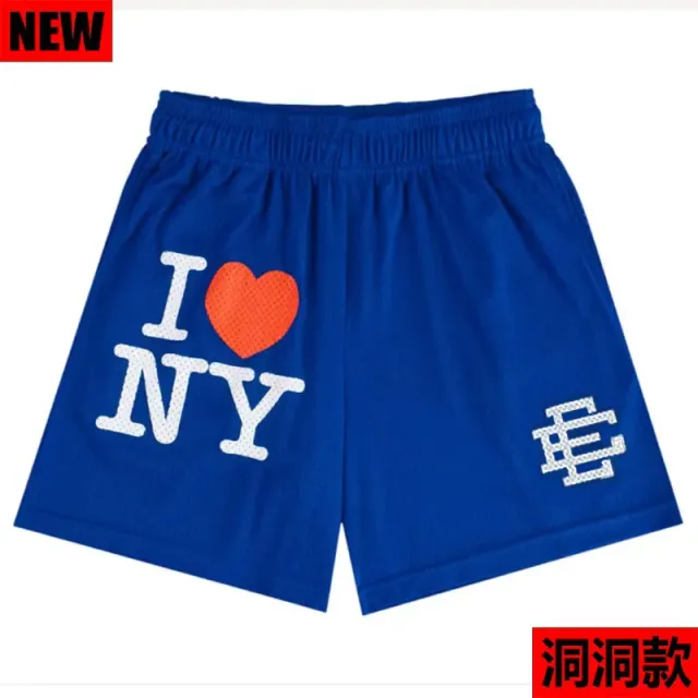 Eric Emanuel Mesh Shorts I Love NY