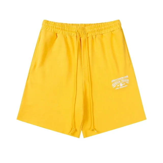 Denim Tears Logo Shorts Yellow